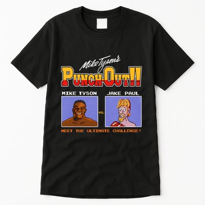 Shithead Steve Store Punch Out Mike Tyson Vs Jake Paul Meet The Ultimate Challen Tall T-Shirt