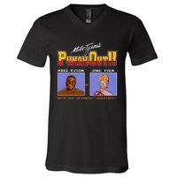 Shithead Steve Store Punch Out Mike Tyson Vs Jake Paul Meet The Ultimate Challen V-Neck T-Shirt