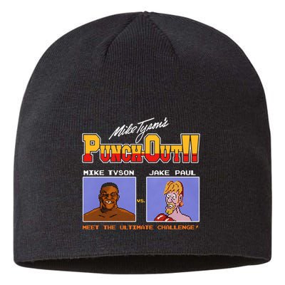 Shithead Steve Store Punch Out Mike Tyson Vs Jake Paul Meet The Ultimate Challen Sustainable Beanie