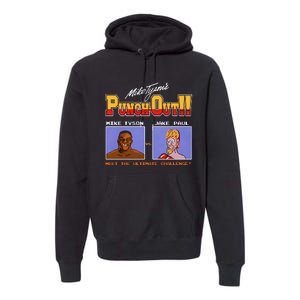 Shithead Steve Store Punch Out Mike Tyson Vs Jake Paul Meet The Ultimate Challen Premium Hoodie