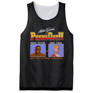 Shithead Steve Store Punch Out Mike Tyson Vs Jake Paul Meet The Ultimate Challen Mesh Reversible Basketball Jersey Tank