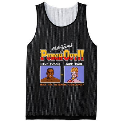 Shithead Steve Store Punch Out Mike Tyson Vs Jake Paul Meet The Ultimate Challen Mesh Reversible Basketball Jersey Tank