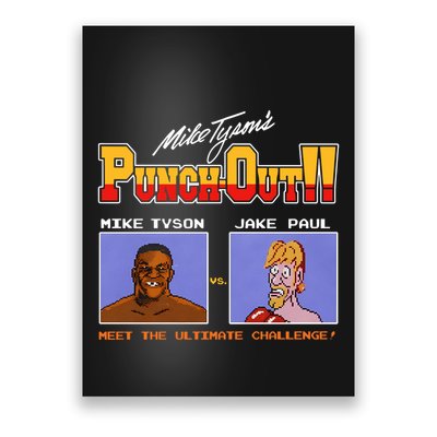 Shithead Steve Store Punch Out Mike Tyson Vs Jake Paul Meet The Ultimate Challen Poster