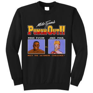 Shithead Steve Store Punch Out Mike Tyson Vs Jake Paul Meet The Ultimate Challen Tall Sweatshirt