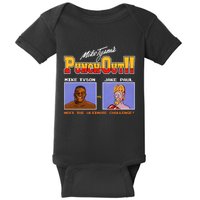 Shithead Steve Store Punch Out Mike Tyson Vs Jake Paul Meet The Ultimate Challen Baby Bodysuit
