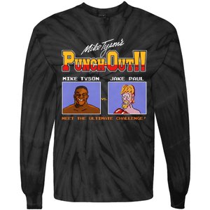 Shithead Steve Store Punch Out Mike Tyson Vs Jake Paul Meet The Ultimate Challen Tie-Dye Long Sleeve Shirt