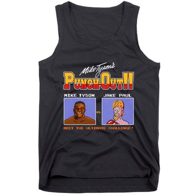 Shithead Steve Store Punch Out Mike Tyson Vs Jake Paul Meet The Ultimate Challen Tank Top