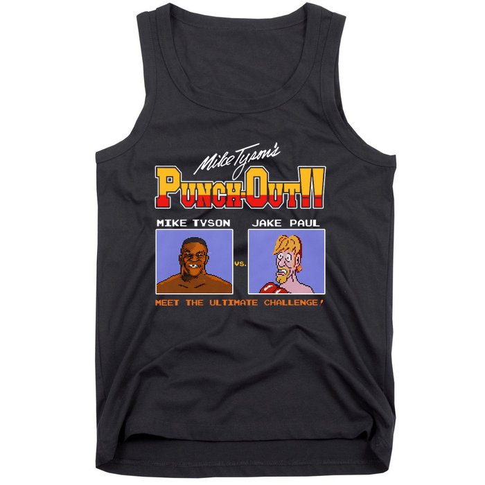 Shithead Steve Store Punch Out Mike Tyson Vs Jake Paul Meet The Ultimate Challen Tank Top