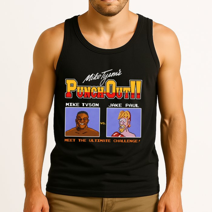 Shithead Steve Store Punch Out Mike Tyson Vs Jake Paul Meet The Ultimate Challen Tank Top