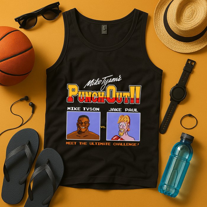 Shithead Steve Store Punch Out Mike Tyson Vs Jake Paul Meet The Ultimate Challen Tank Top