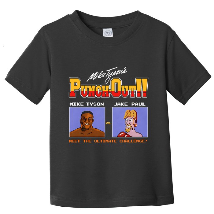 Shithead Steve Store Punch Out Mike Tyson Vs Jake Paul Meet The Ultimate Challen Toddler T-Shirt