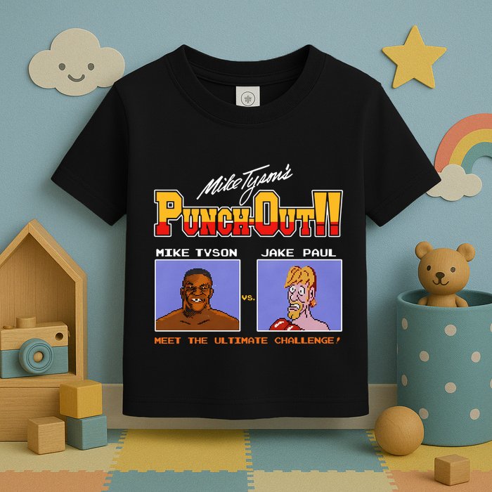 Shithead Steve Store Punch Out Mike Tyson Vs Jake Paul Meet The Ultimate Challen Toddler T-Shirt