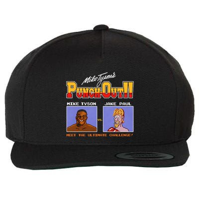 Shithead Steve Store Punch Out Mike Tyson Vs Jake Paul Meet The Ultimate Challen Wool Snapback Cap
