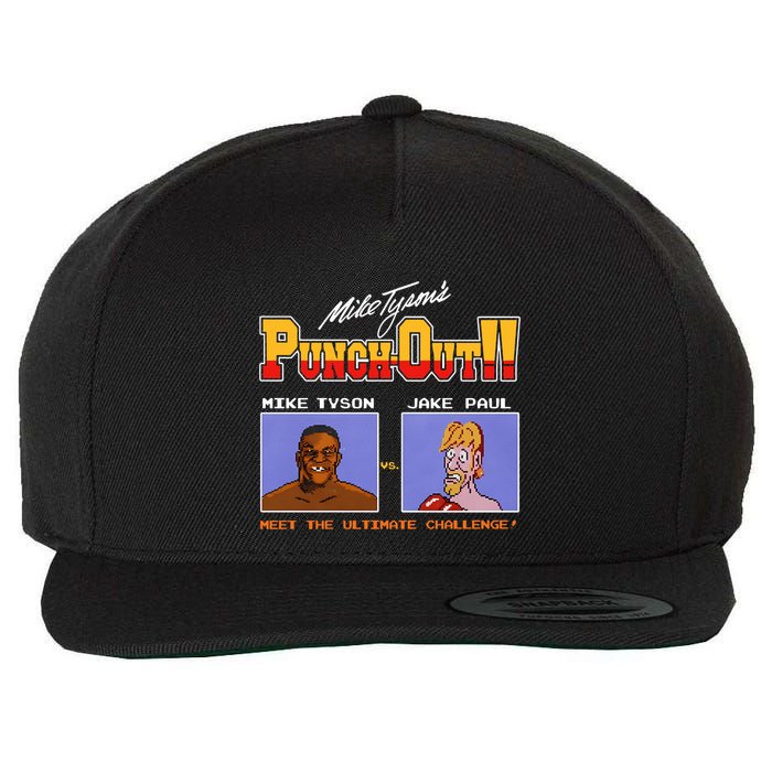 Shithead Steve Store Punch Out Mike Tyson Vs Jake Paul Meet The Ultimate Challen Wool Snapback Cap