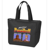 Shithead Steve Store Punch Out Mike Tyson Vs Jake Paul Meet The Ultimate Challen Zip Tote Bag