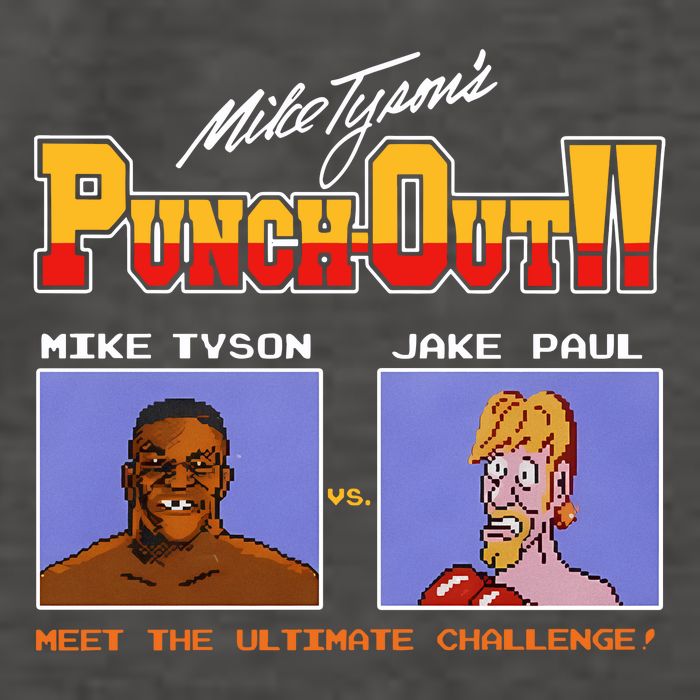 Shithead Steve Store Punch Out Mike Tyson Vs Jake Paul Meet The Ultimate Challen Vector Backpack