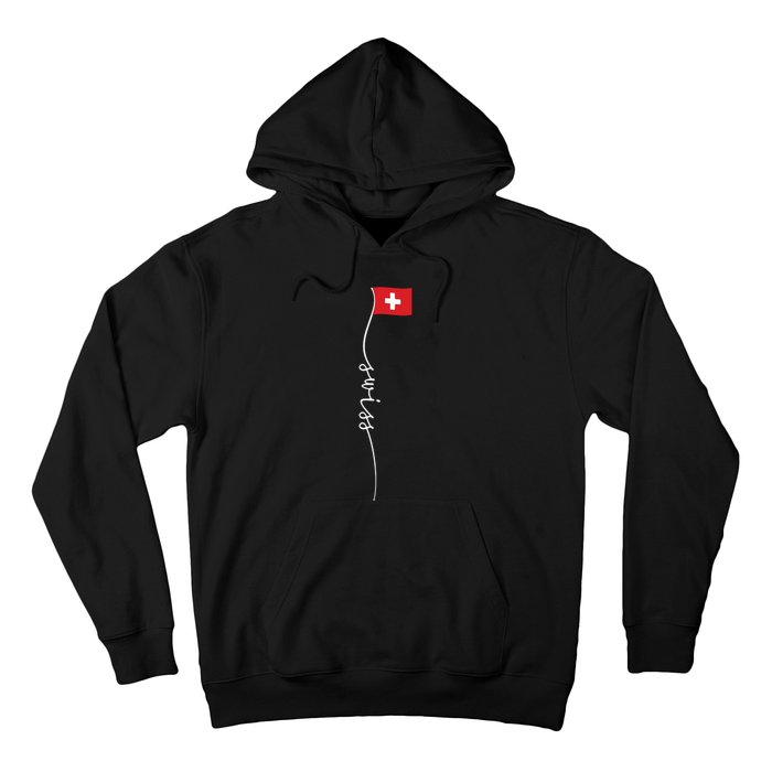 Switzerland Signature Swiss Flag Hoodie