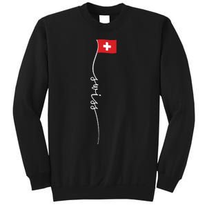 Switzerland Signature Swiss Flag Sweatshirt