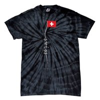 Switzerland Signature Swiss Flag Tie-Dye T-Shirt