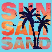 Sun Salt Sand Funny Beach Lover Summer Vacation Palm Tree Poster