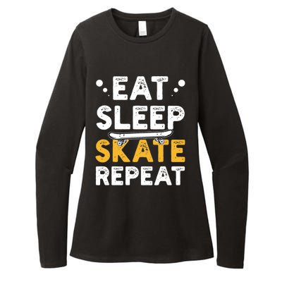 Skateboarding Skateboarder Skateboard Gift Womens CVC Long Sleeve Shirt