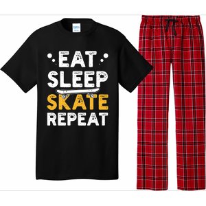 Skateboarding Skateboarder Skateboard Gift Pajama Set