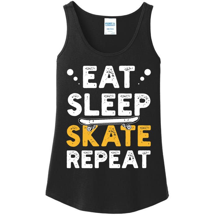 Skateboarding Skateboarder Skateboard Gift Ladies Essential Tank