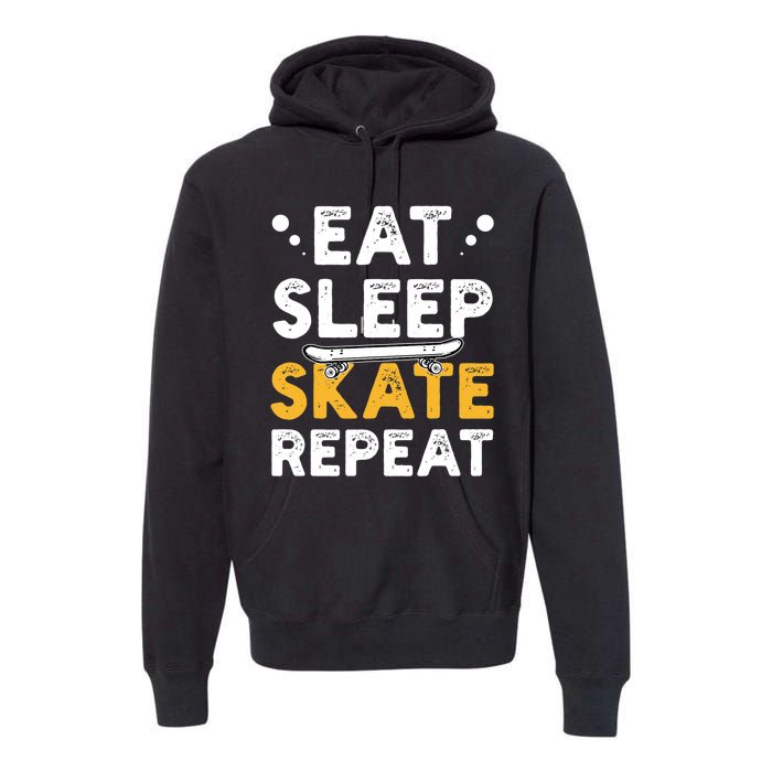 Skateboarding Skateboarder Skateboard Gift Premium Hoodie