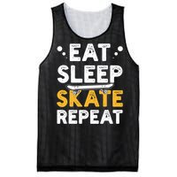 Skateboarding Skateboarder Skateboard Gift Mesh Reversible Basketball Jersey Tank