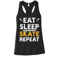 Skateboarding Skateboarder Skateboard Gift Women's Racerback Tank