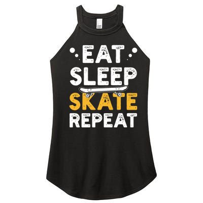 Skateboarding Skateboarder Skateboard Gift Women's Perfect Tri Rocker Tank