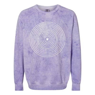 Solar System Colorblast Crewneck Sweatshirt