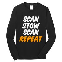 Scan Stow Scan Repeat Long Sleeve Shirt