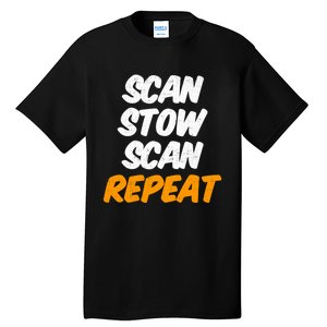 Scan Stow Scan Repeat Tall T-Shirt