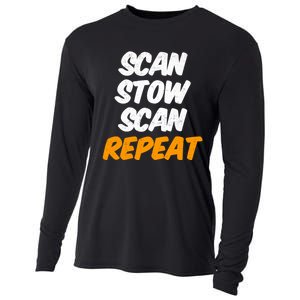 Scan Stow Scan Repeat Cooling Performance Long Sleeve Crew