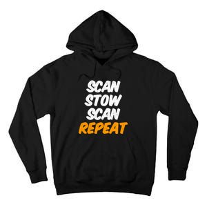 Scan Stow Scan Repeat Tall Hoodie