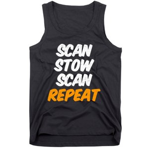 Scan Stow Scan Repeat Tank Top