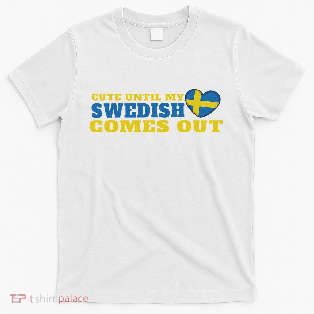 Swedish Sweden Swedish Flag Sweden Roots Sweden T-Shirt