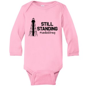 Still Standing Sanibel Strong Florida Hurricane Relief Baby Long Sleeve Bodysuit