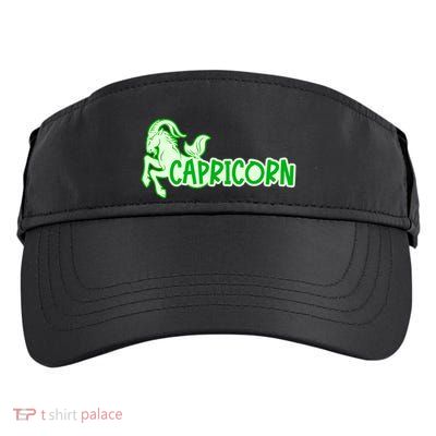 Stylish Saying Superstitions Capricorn Astrology Zodiac Gift Adult Drive Performance Visor