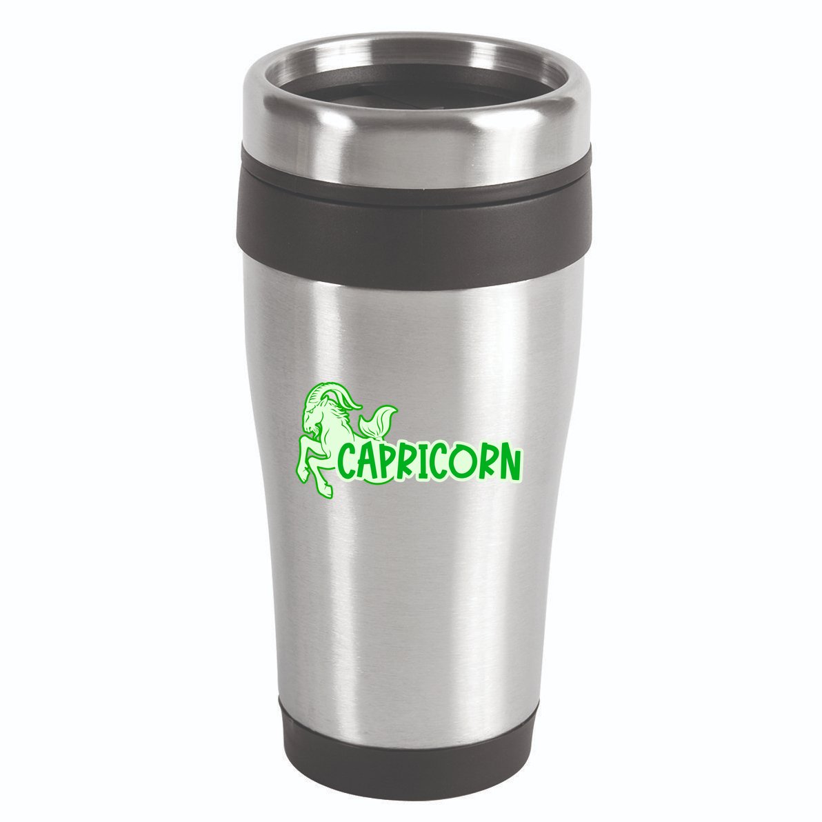 Stylish Saying Superstitions Capricorn Astrology Zodiac Gift 16oz Travel Tumbler