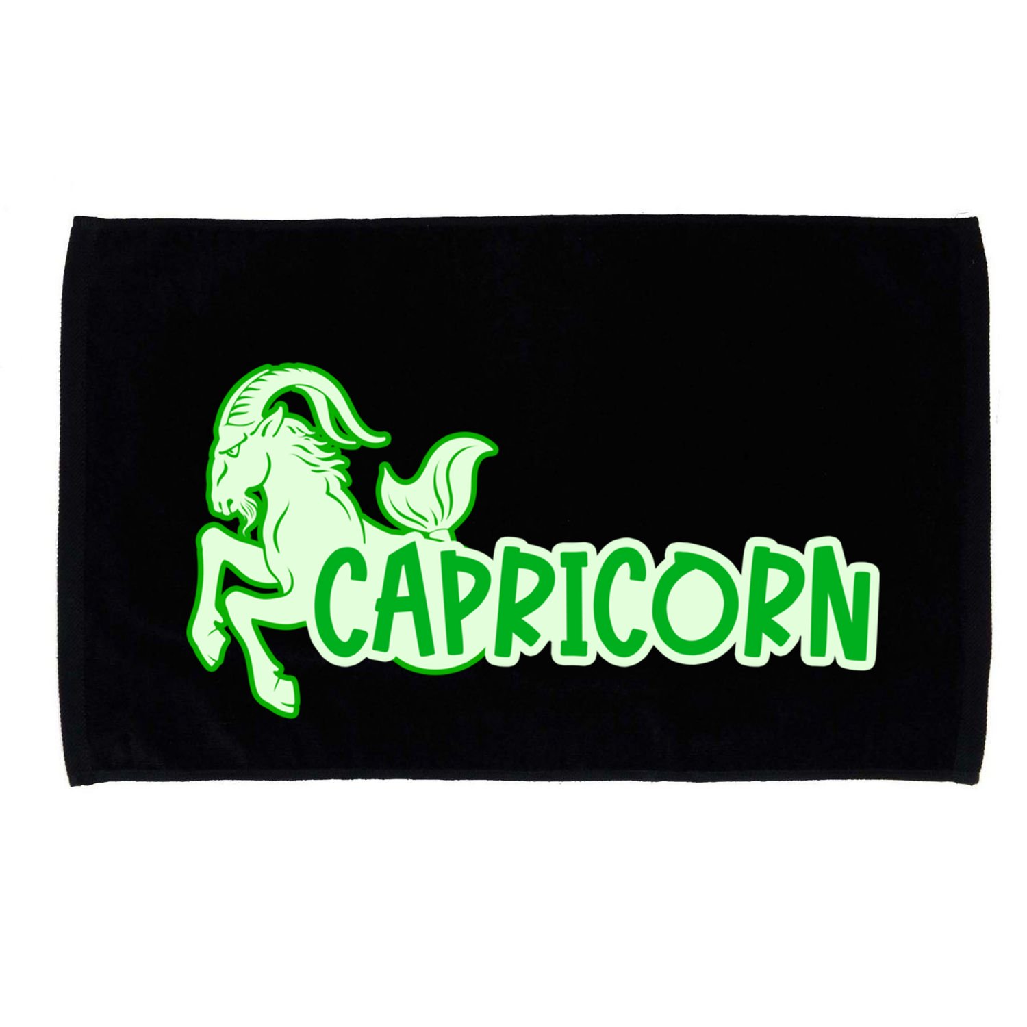 Stylish Saying Superstitions Capricorn Astrology Zodiac Gift Microfiber Hand Towel