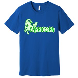 Stylish Saying Superstitions Capricorn Astrology Zodiac Gift Premium T-Shirt