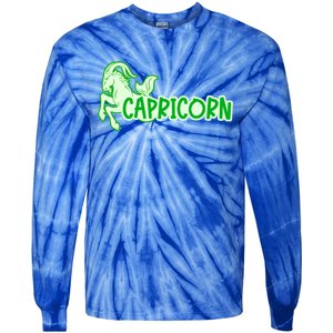 Stylish Saying Superstitions Capricorn Astrology Zodiac Gift Tie-Dye Long Sleeve Shirt