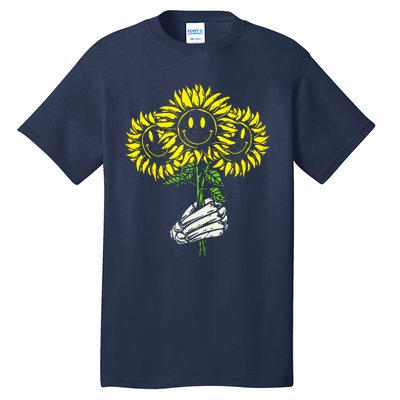 Smile Sunflower Tall T-Shirt