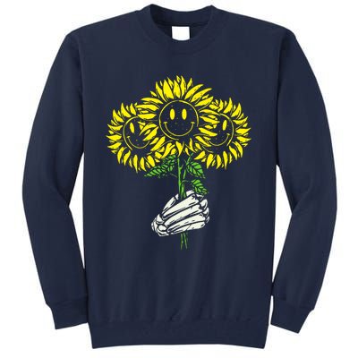 Smile Sunflower Tall Sweatshirt