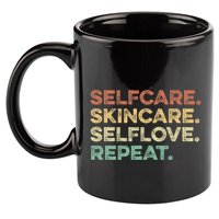Selfcare Skincare Selflove Repeat Esthetician 11oz C Handle Ceramic Mug