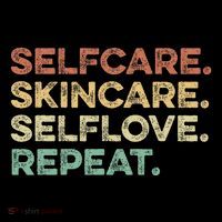 Selfcare Skincare Selflove Repeat Esthetician Cooling Performance Long Sleeve Crew
