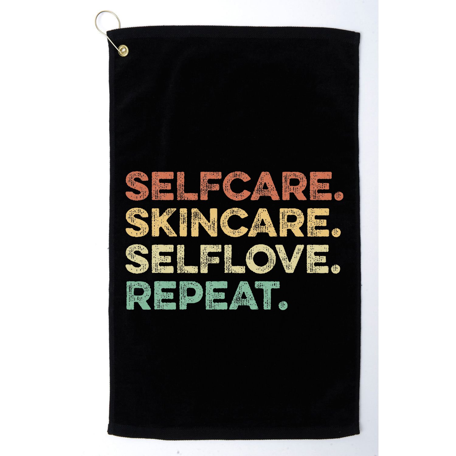 Selfcare Skincare Selflove Repeat Esthetician Golf Towel