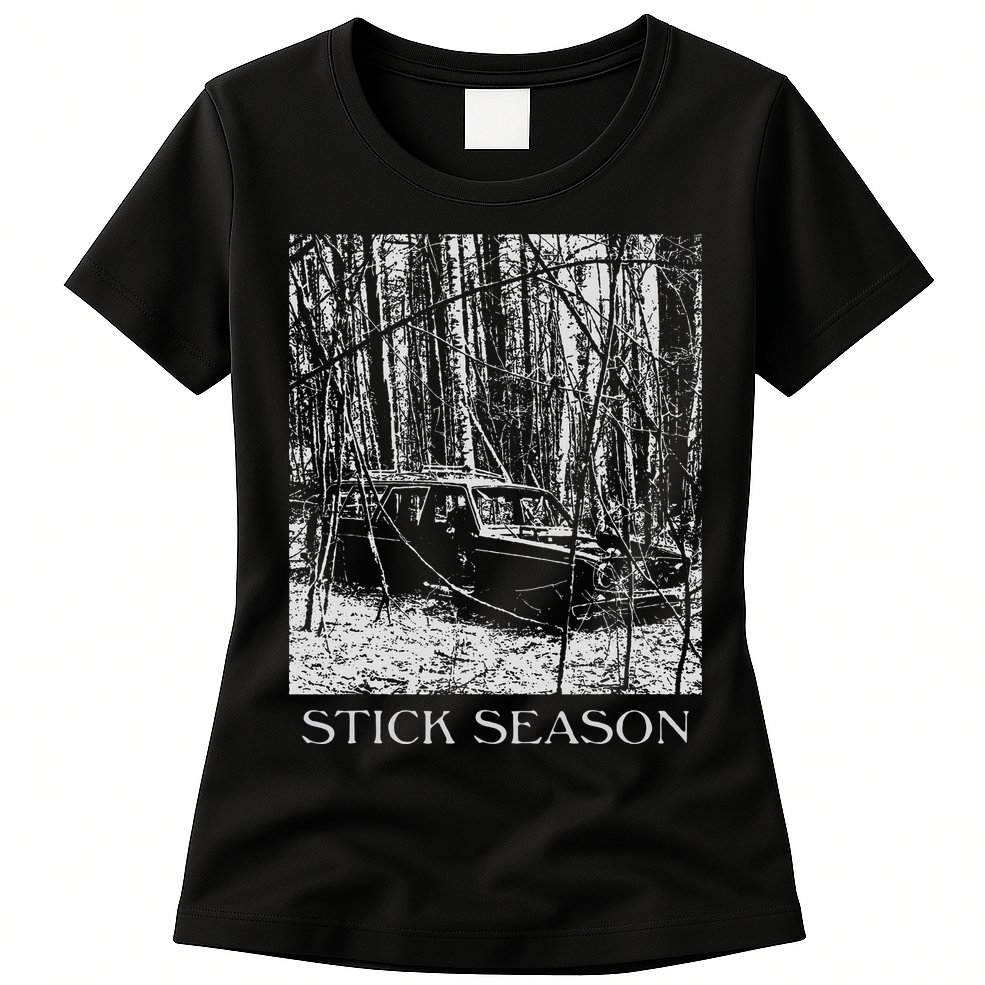 Stick Season Summer Camp Womens T-Shirt